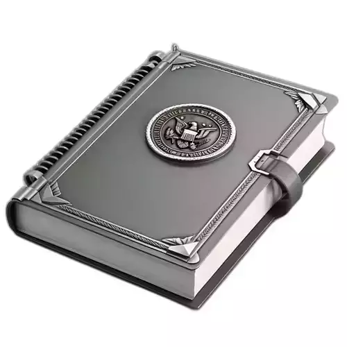 Vintage Government Document Book