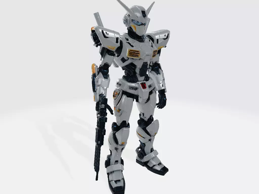Robot White Colossus 3D print model