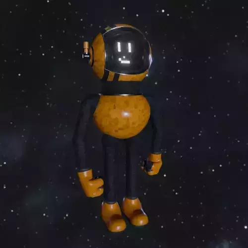 3D Lunar Space Robot Cartoon Low-poly 3D model 3D Lunar Space Robot Cartoon Low-poly 3D model