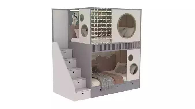 Two Level Bed for Kids