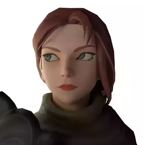 Assassin Girl in Pose Mode - Blender