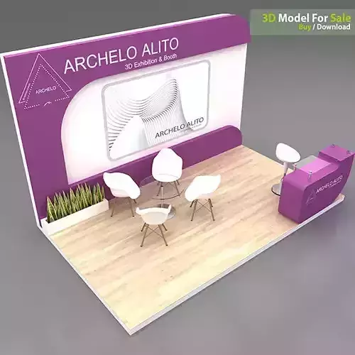 Kiosk 3D Model