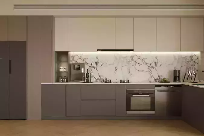 Italian  style kitchen