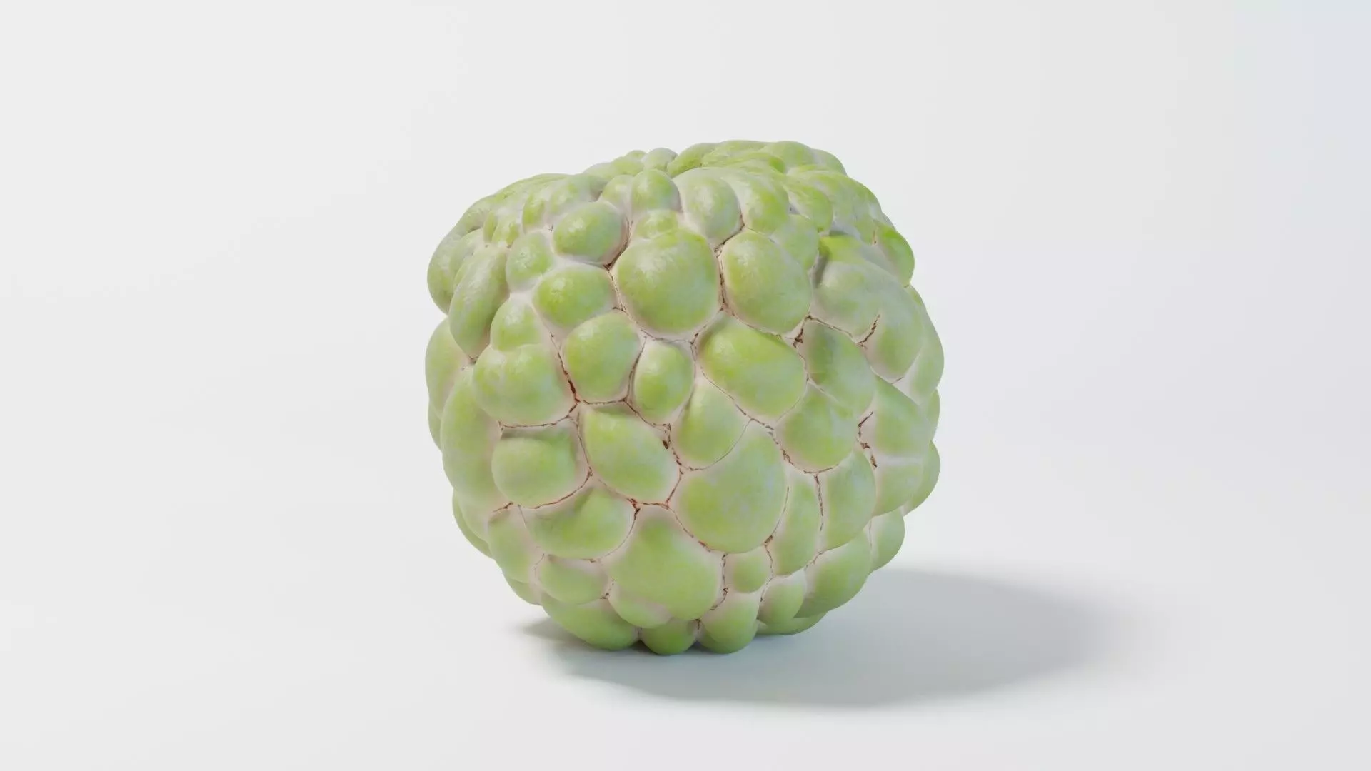 A Sugar Apple 3D model_0