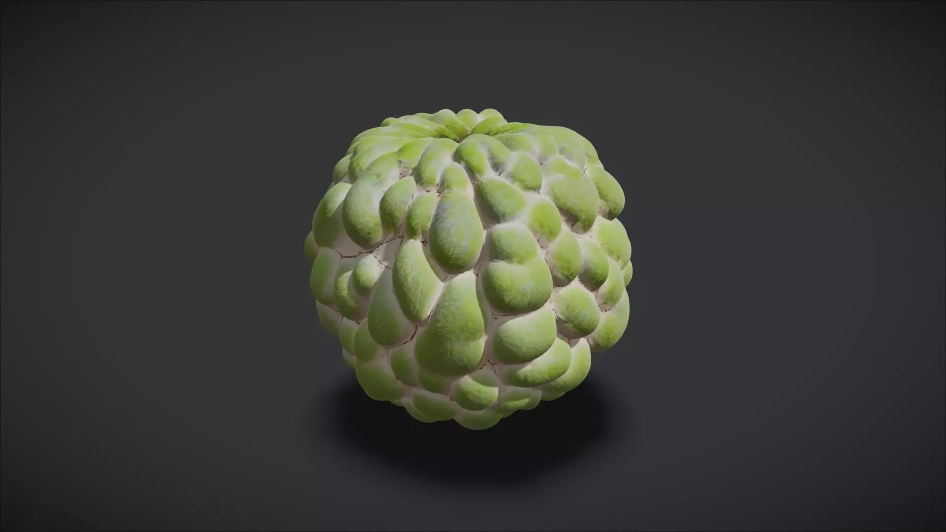 A Sugar Apple 3D model_1