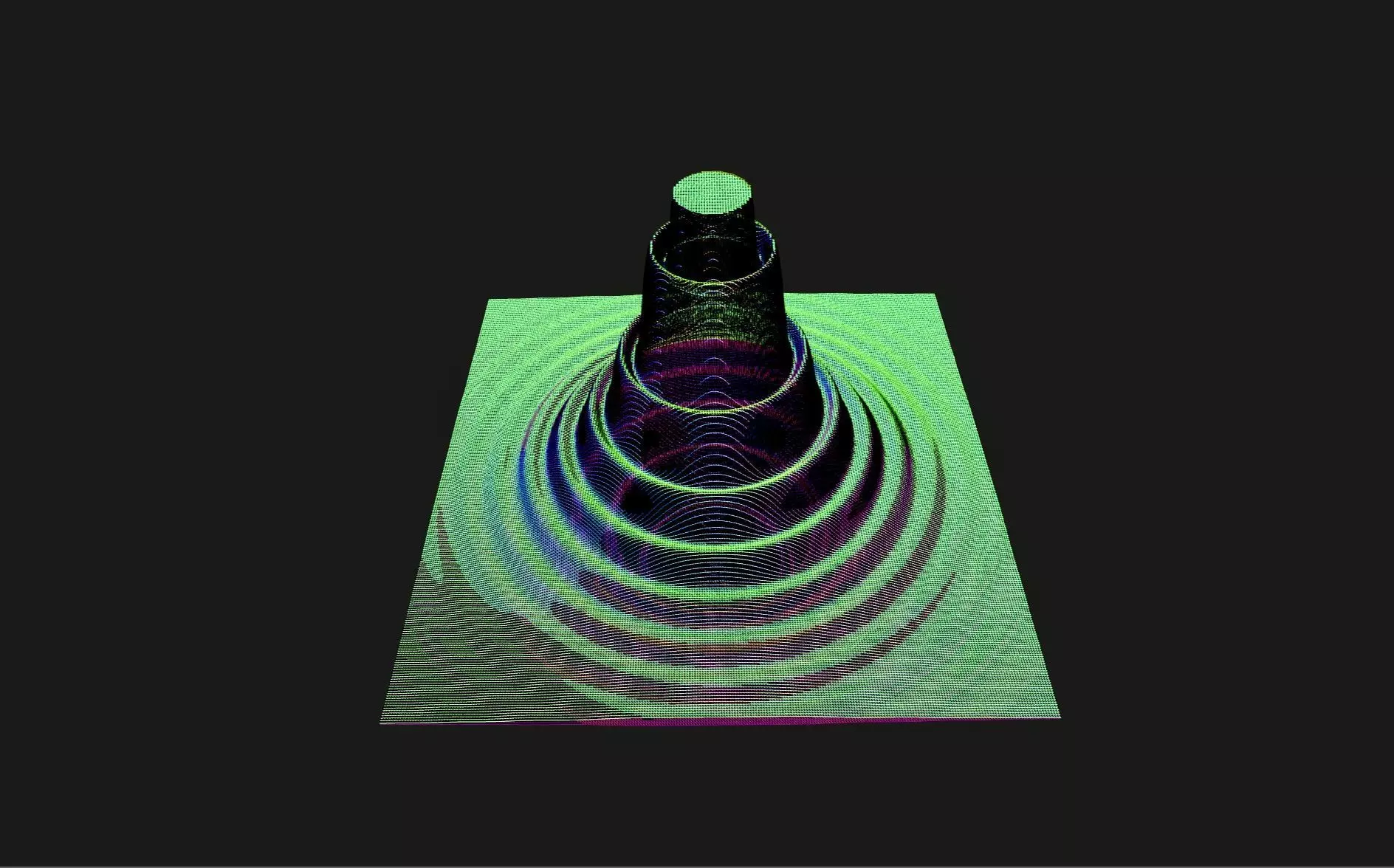 GL-001 Gauss-Legendre Fractal Normal Texture and 3D Model Texture_5