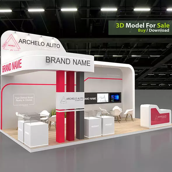 Exhibition 3D Model 3D model_6