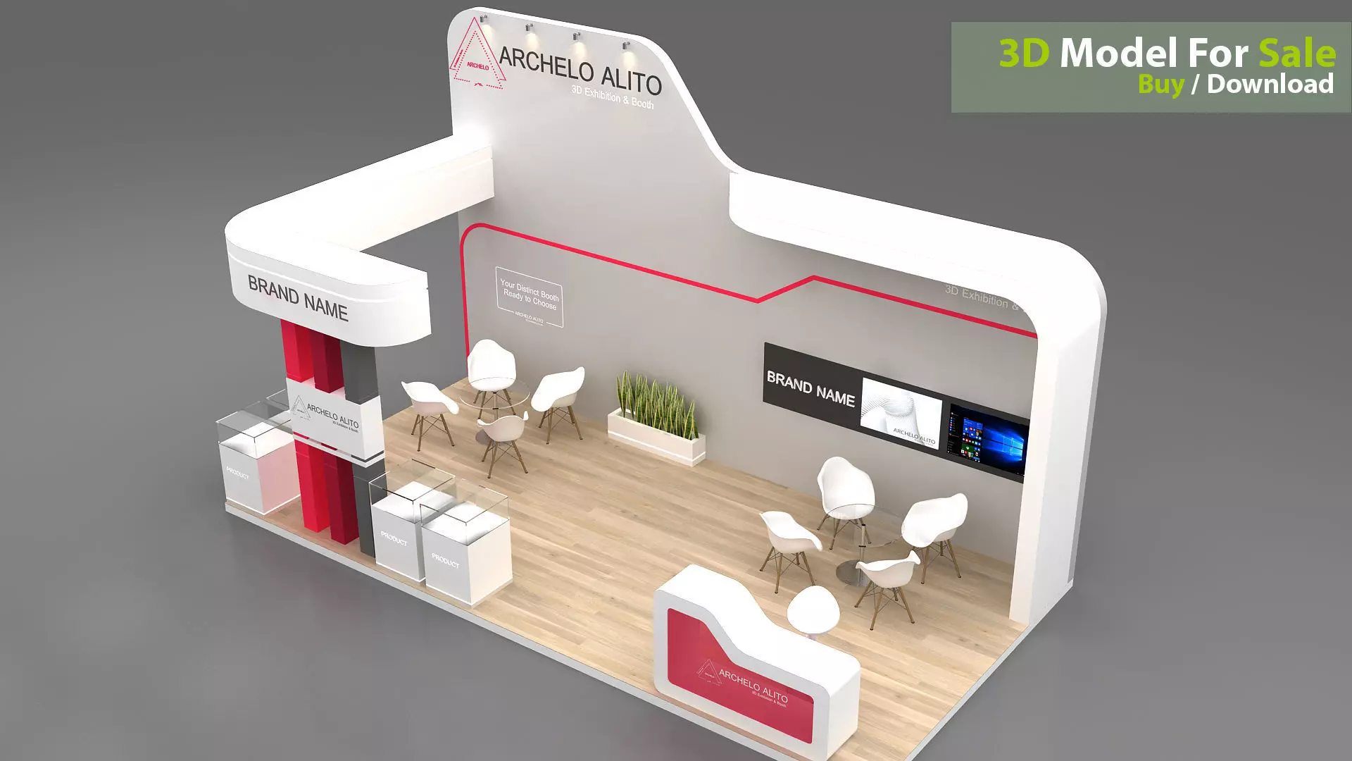 Exhibition 3D Model 3D model_5