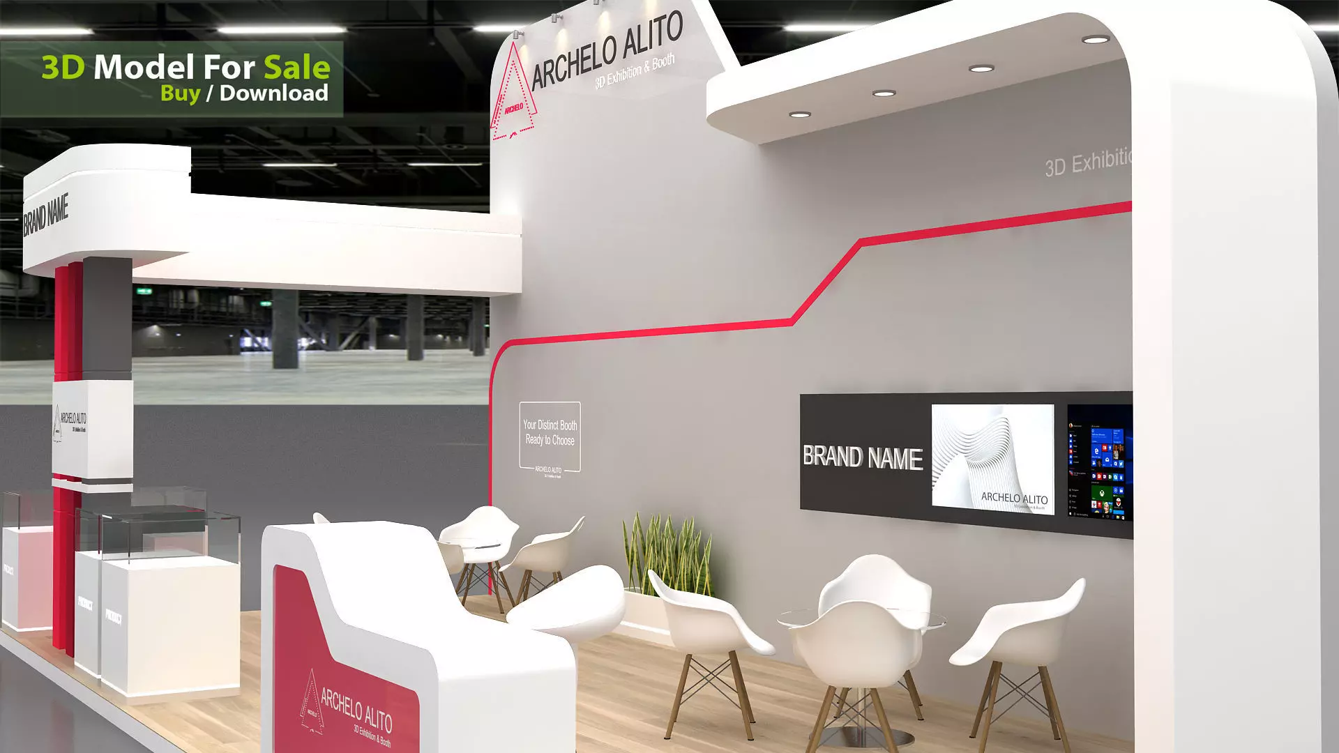 Exhibition 3D Model 3D model_3