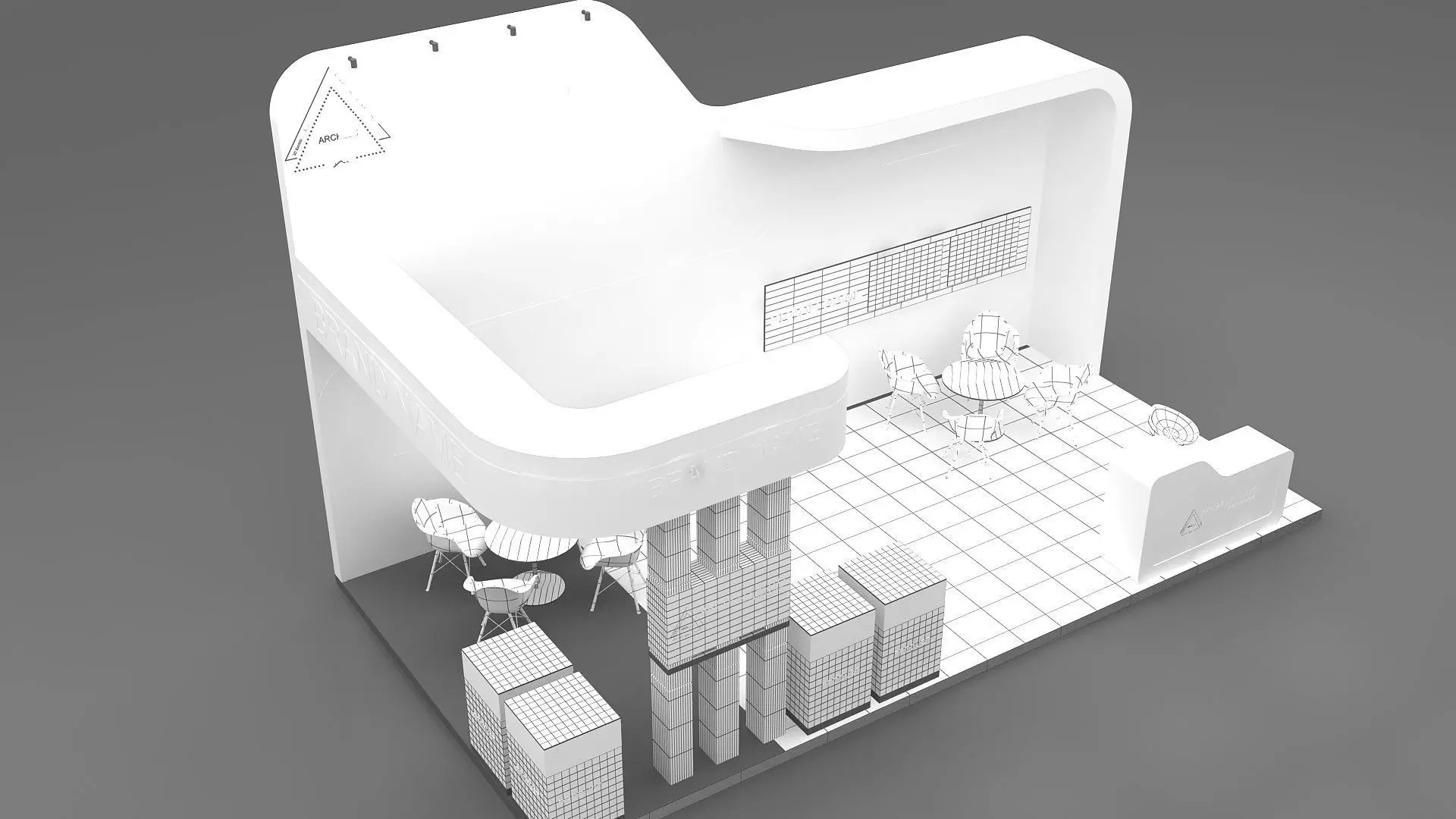 Exhibition 3D Model 3D model_8