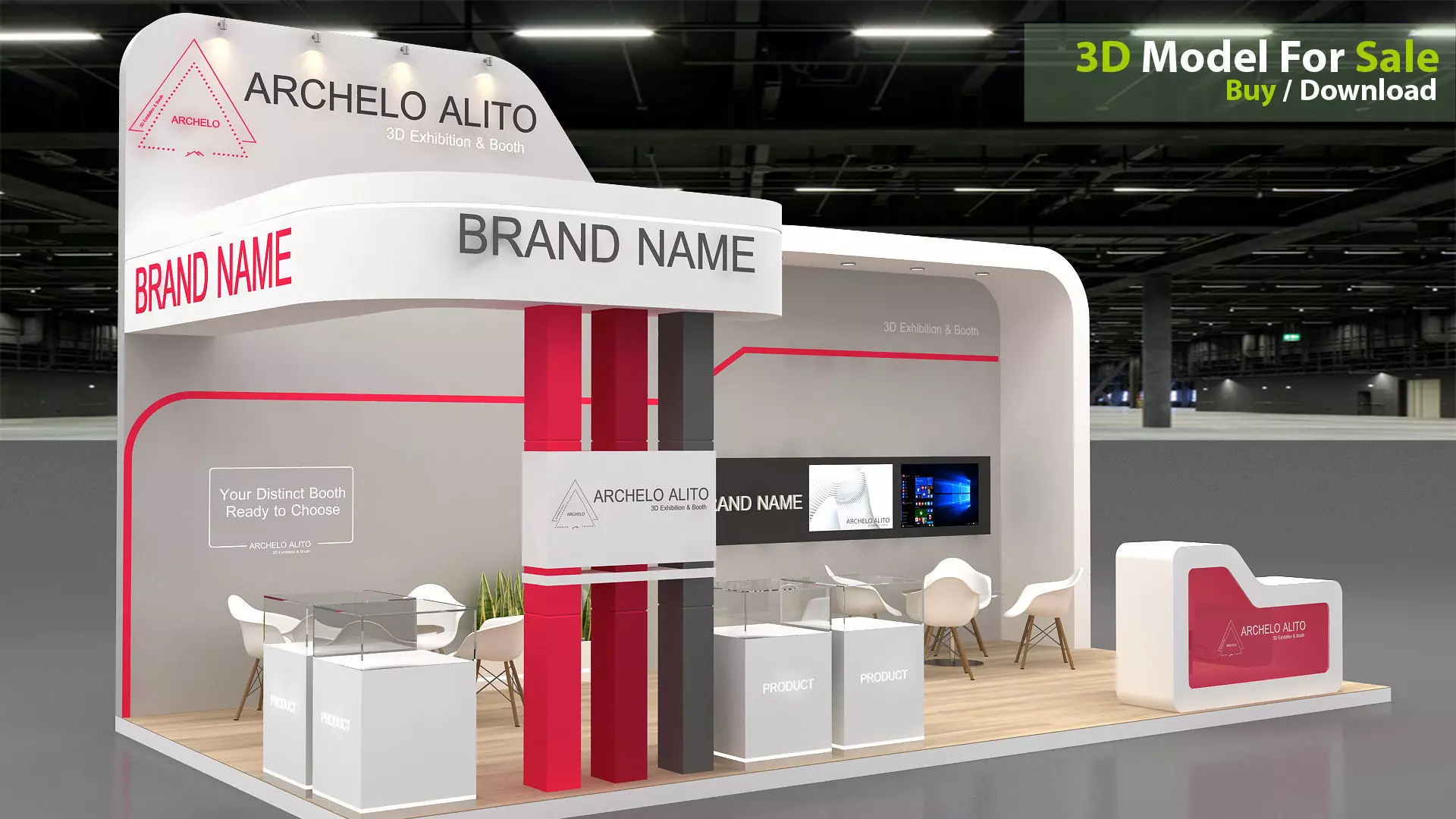 Exhibition 3D Model 3D model_0