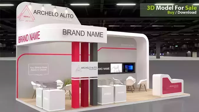 Exhibition 3D Model