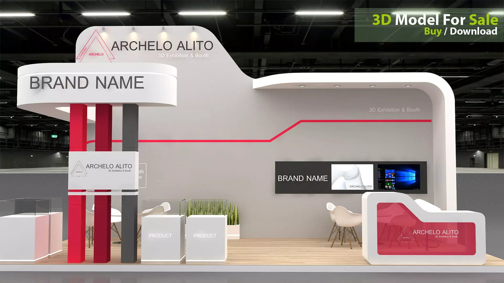 Exhibition 3D Model 3D model_1