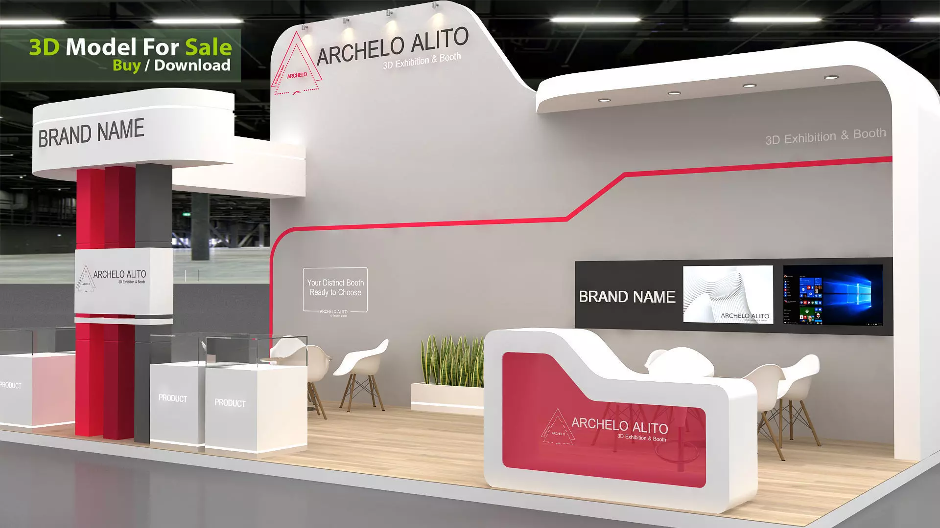 Exhibition 3D Model 3D model_2