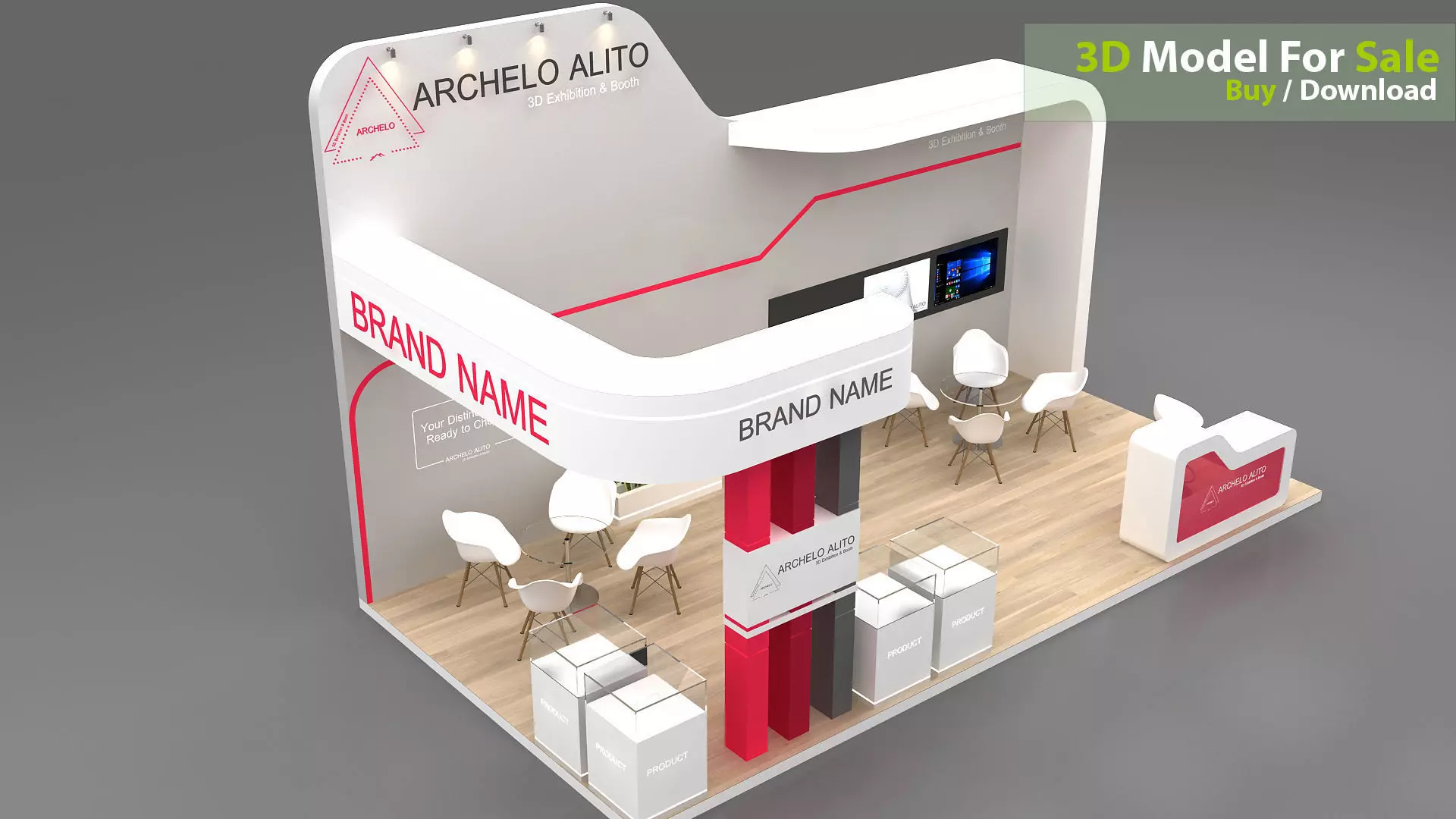 Exhibition 3D Model 3D model_4