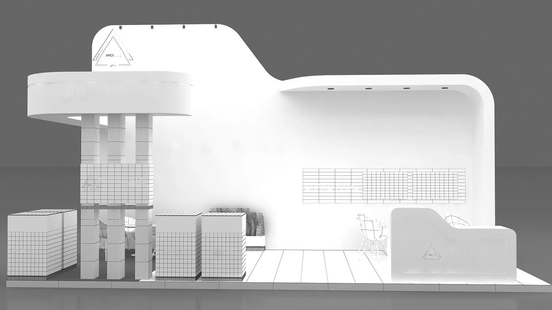 Exhibition 3D Model 3D model_9