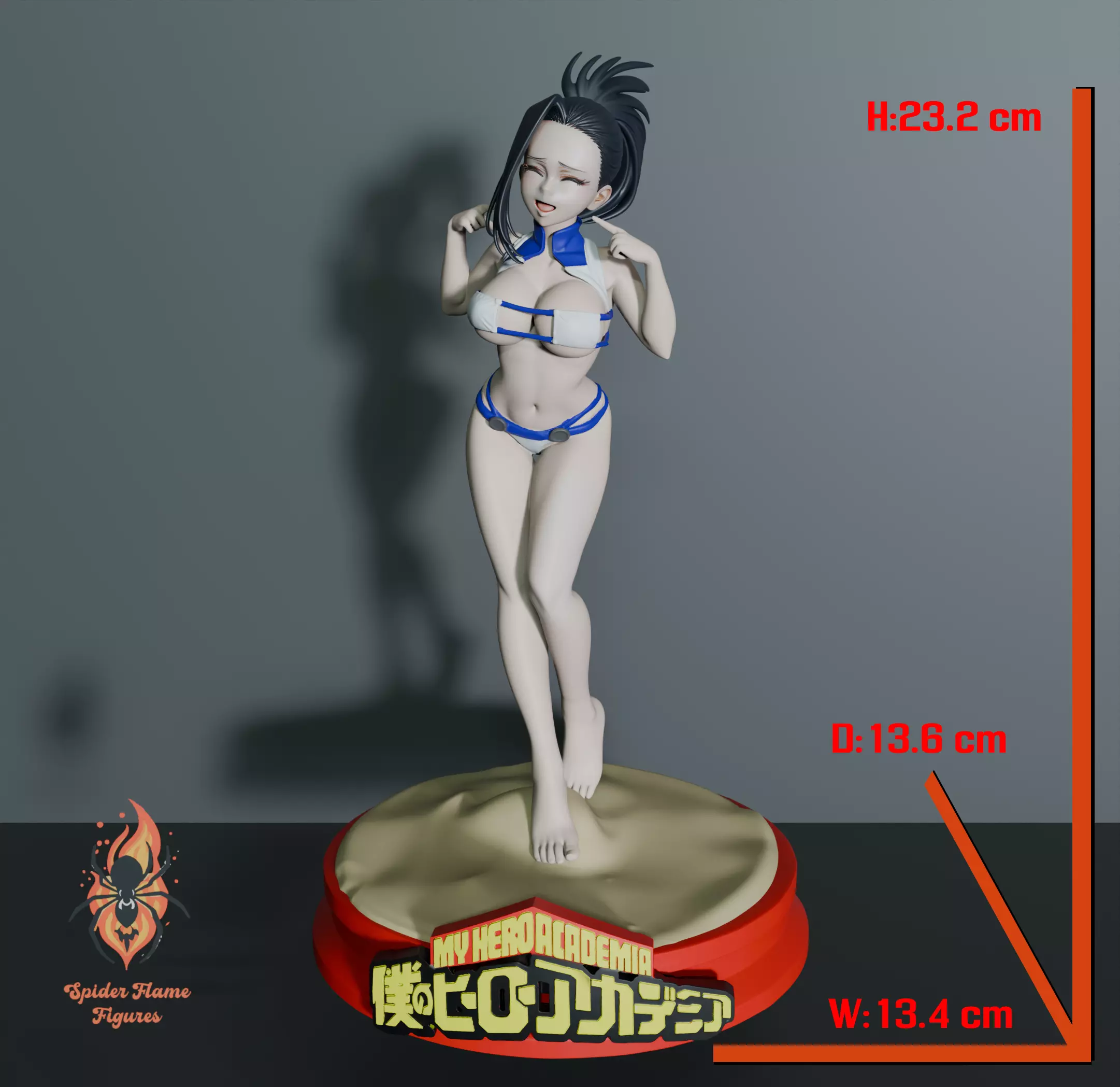 Momo Yaoyorozu - Creati - My Hero Academia 3D print model