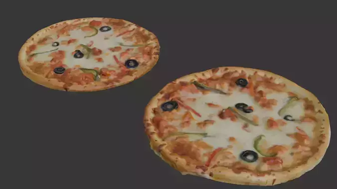  Whole Topped Pizza Scan