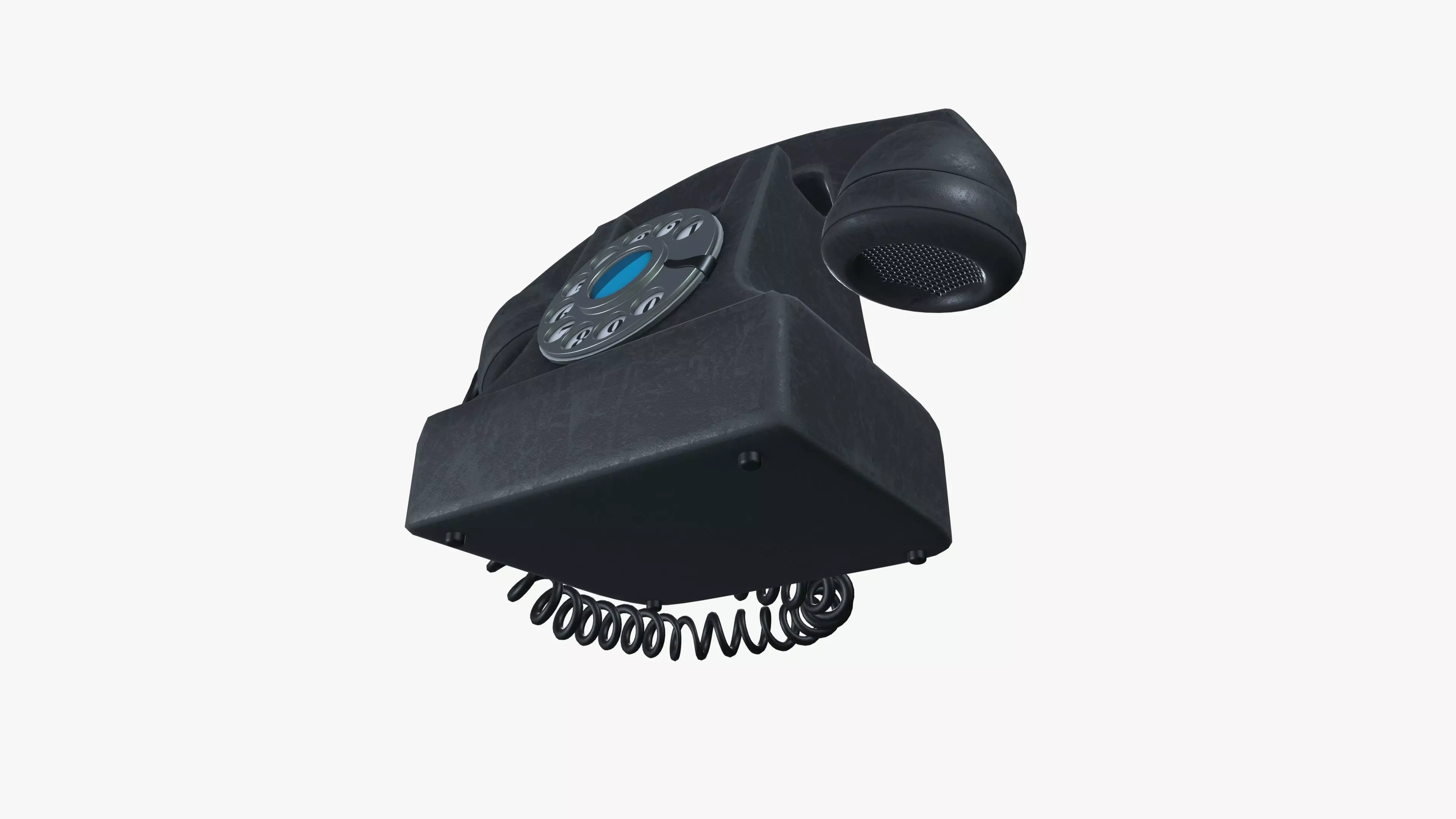 Telephone 3D model_4