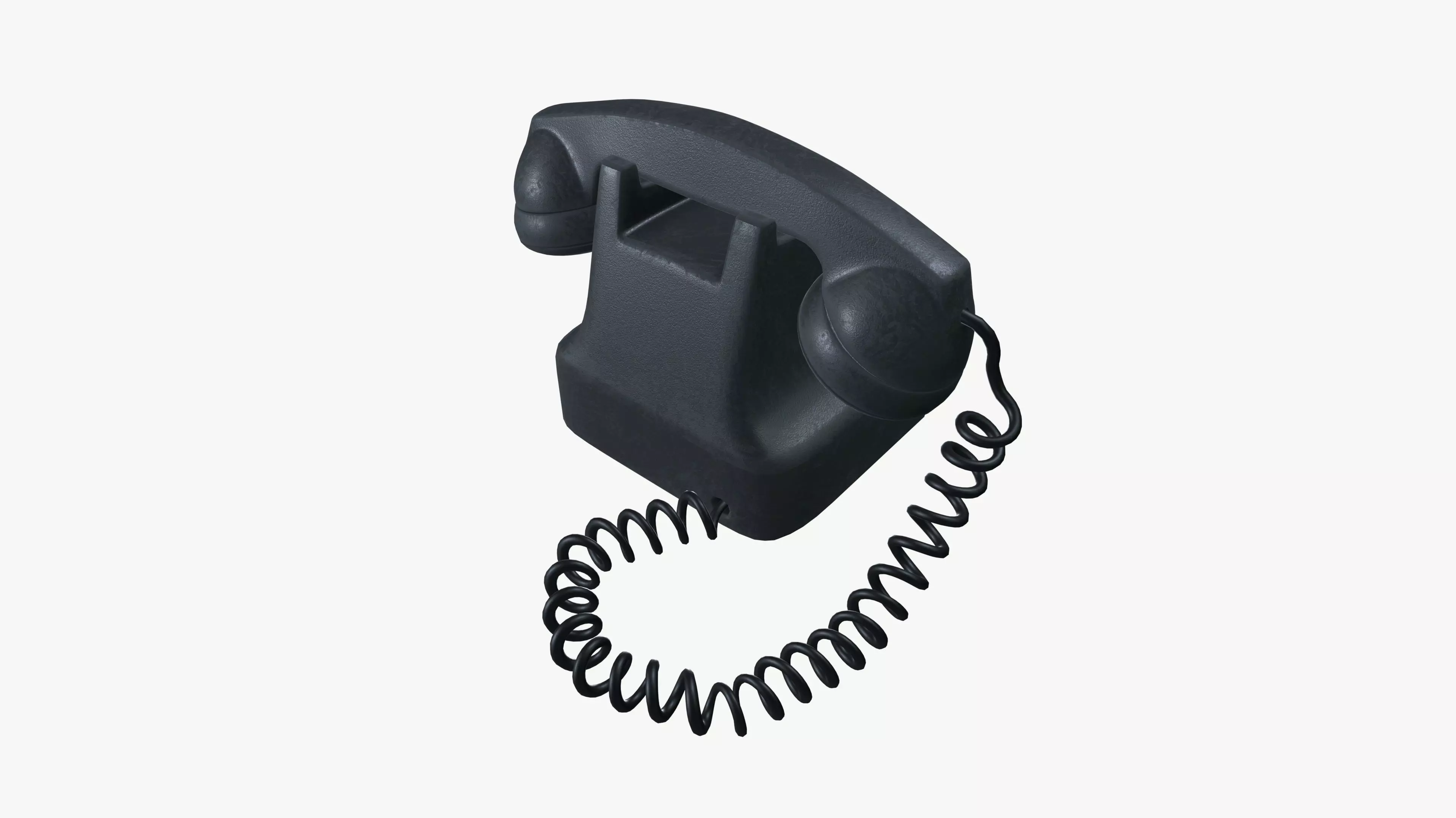 Telephone 3D model_3