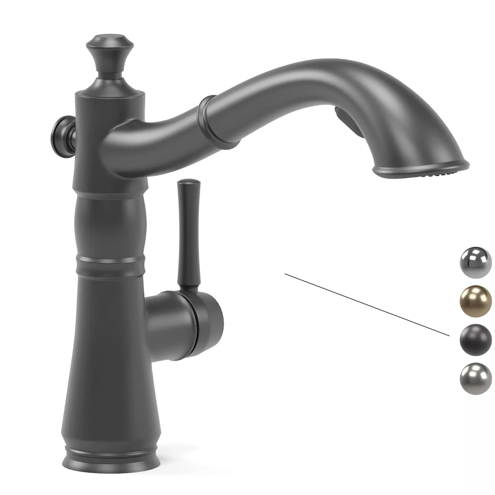 DELTA kitchen faucets collection 3D model_2