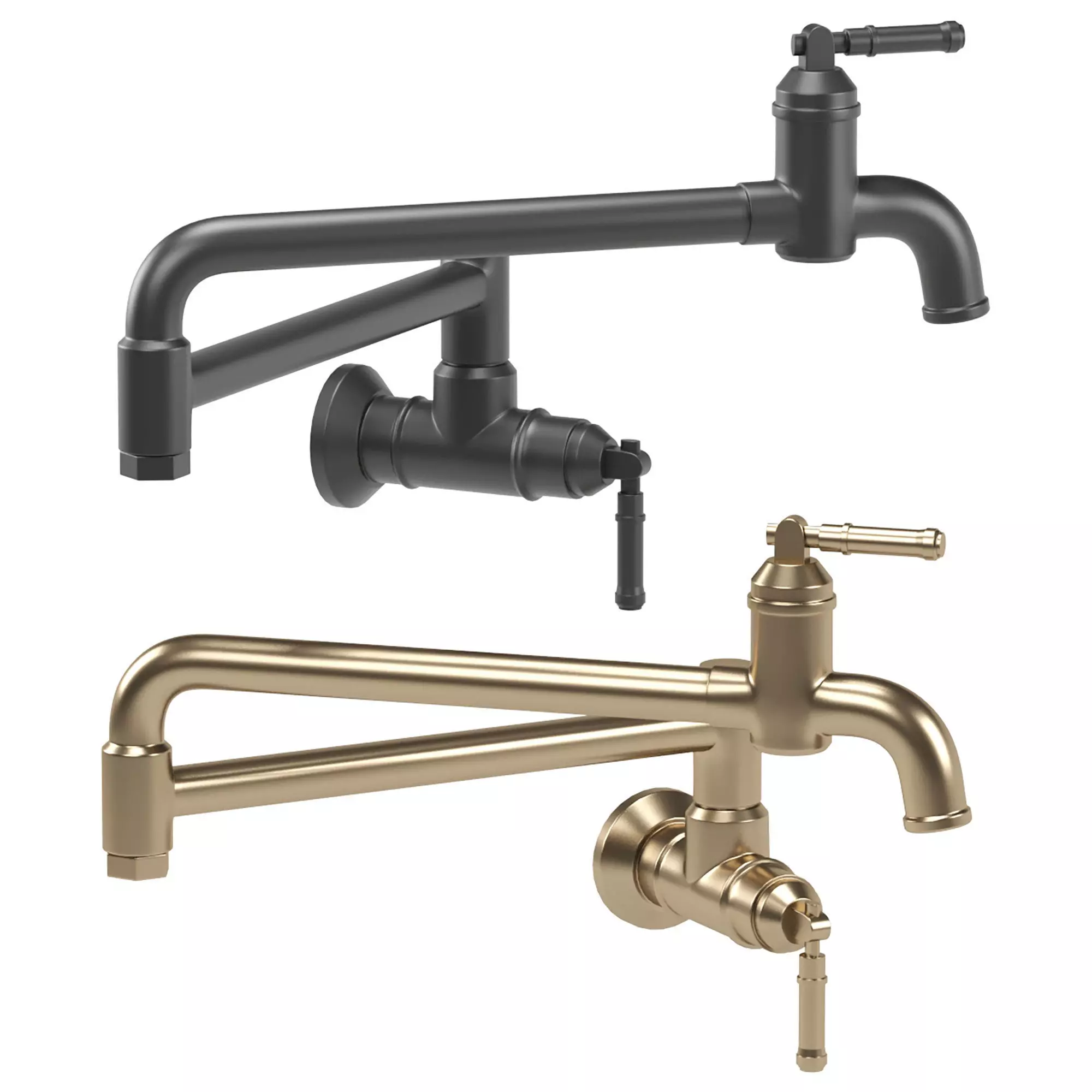 DELTA kitchen faucets collection 3D model_4