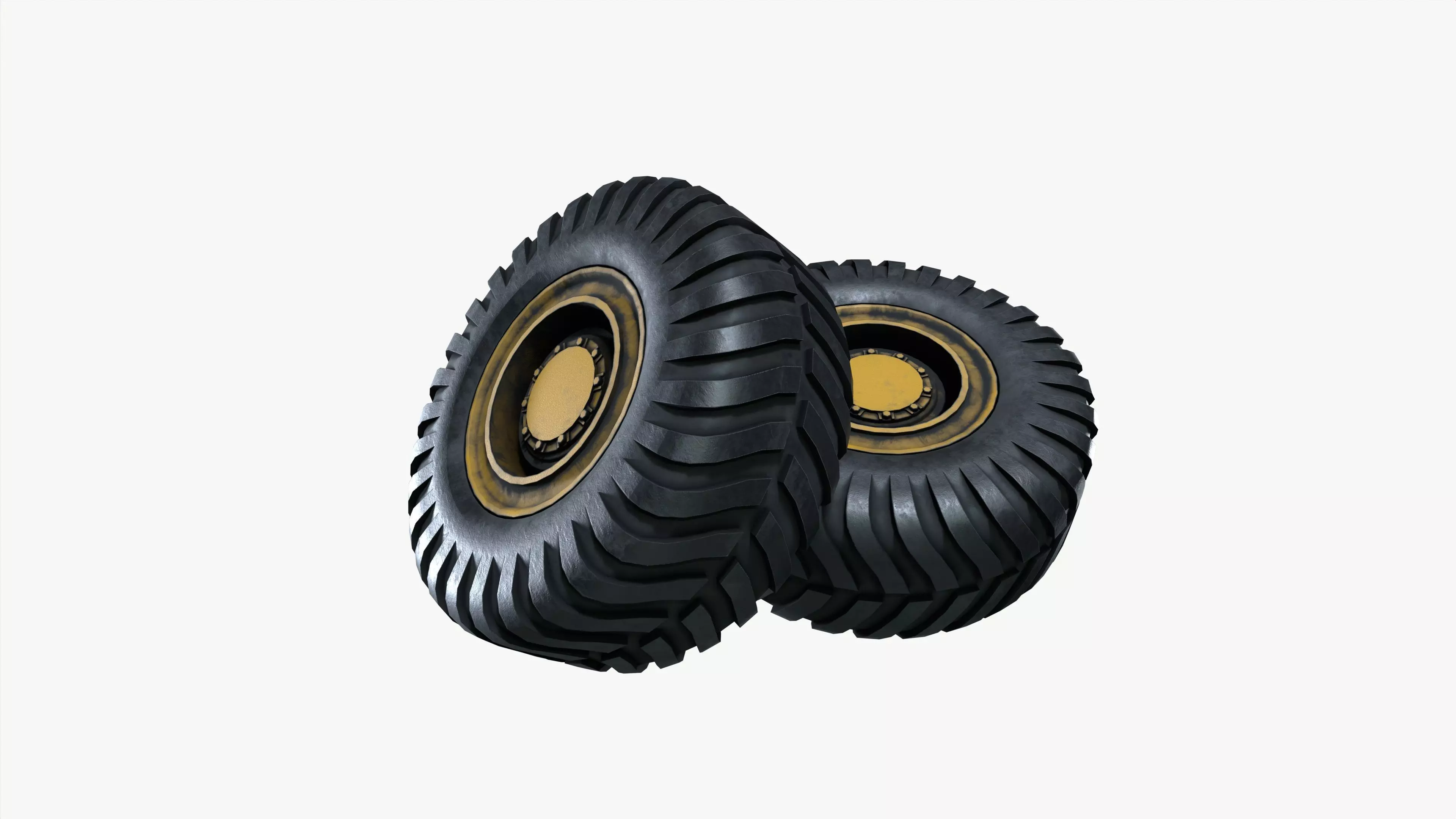 Truck Tyre 3D model