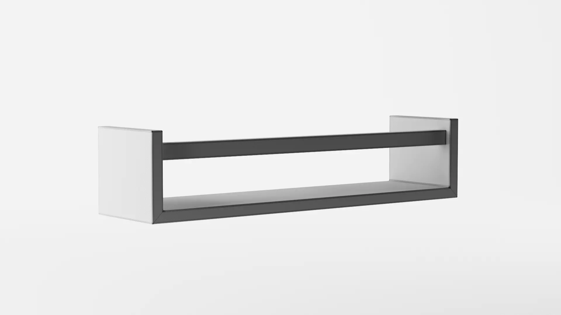 Floating Nursery Book Shelves for Wall 3D model_12