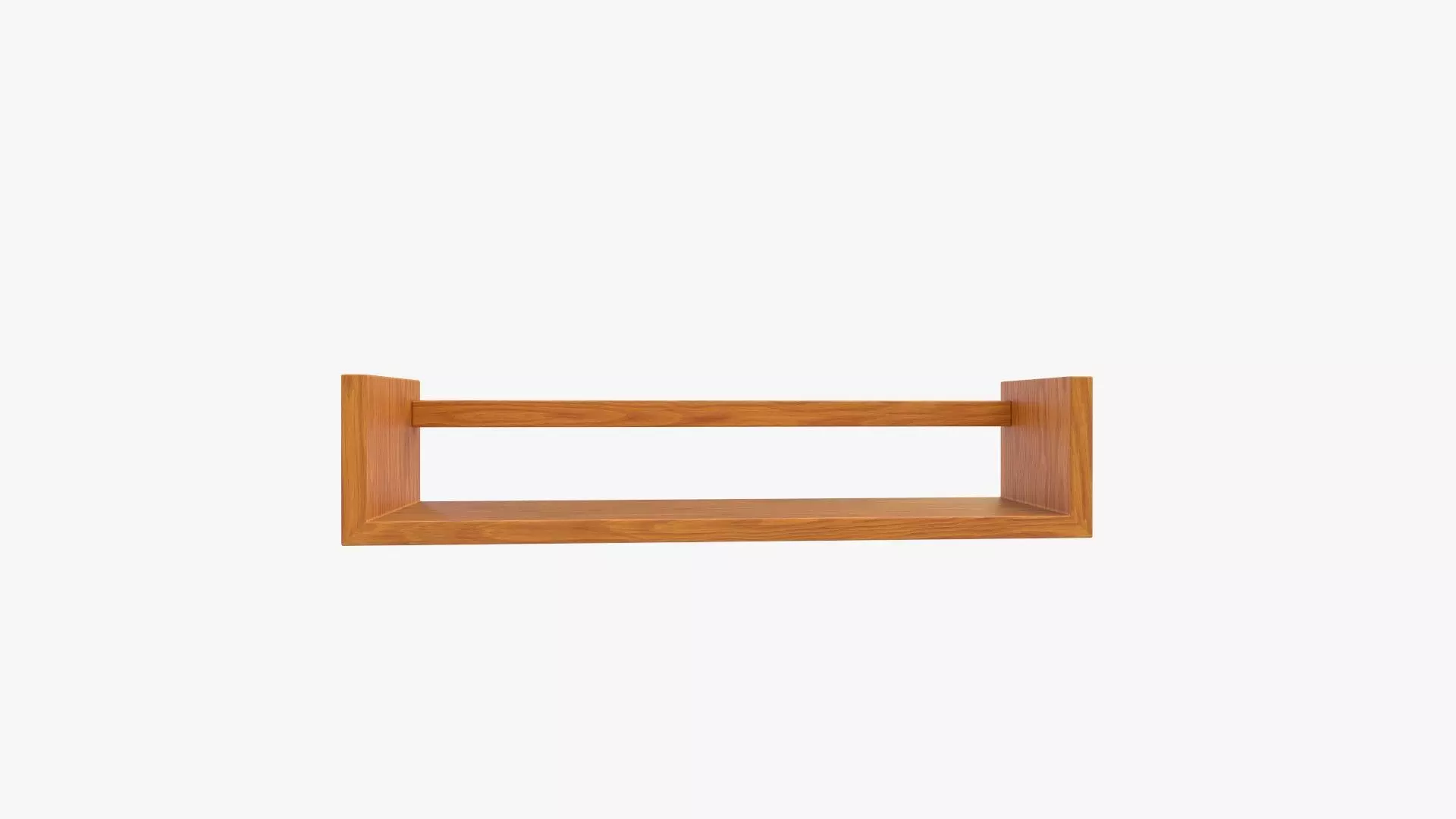 Floating Nursery Book Shelves for Wall 3D model_3