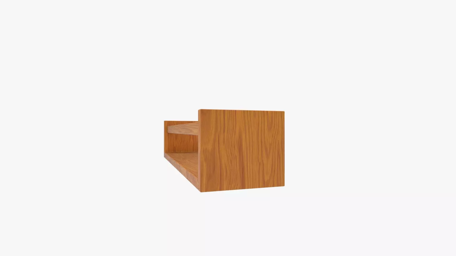 Floating Nursery Book Shelves for Wall 3D model_1