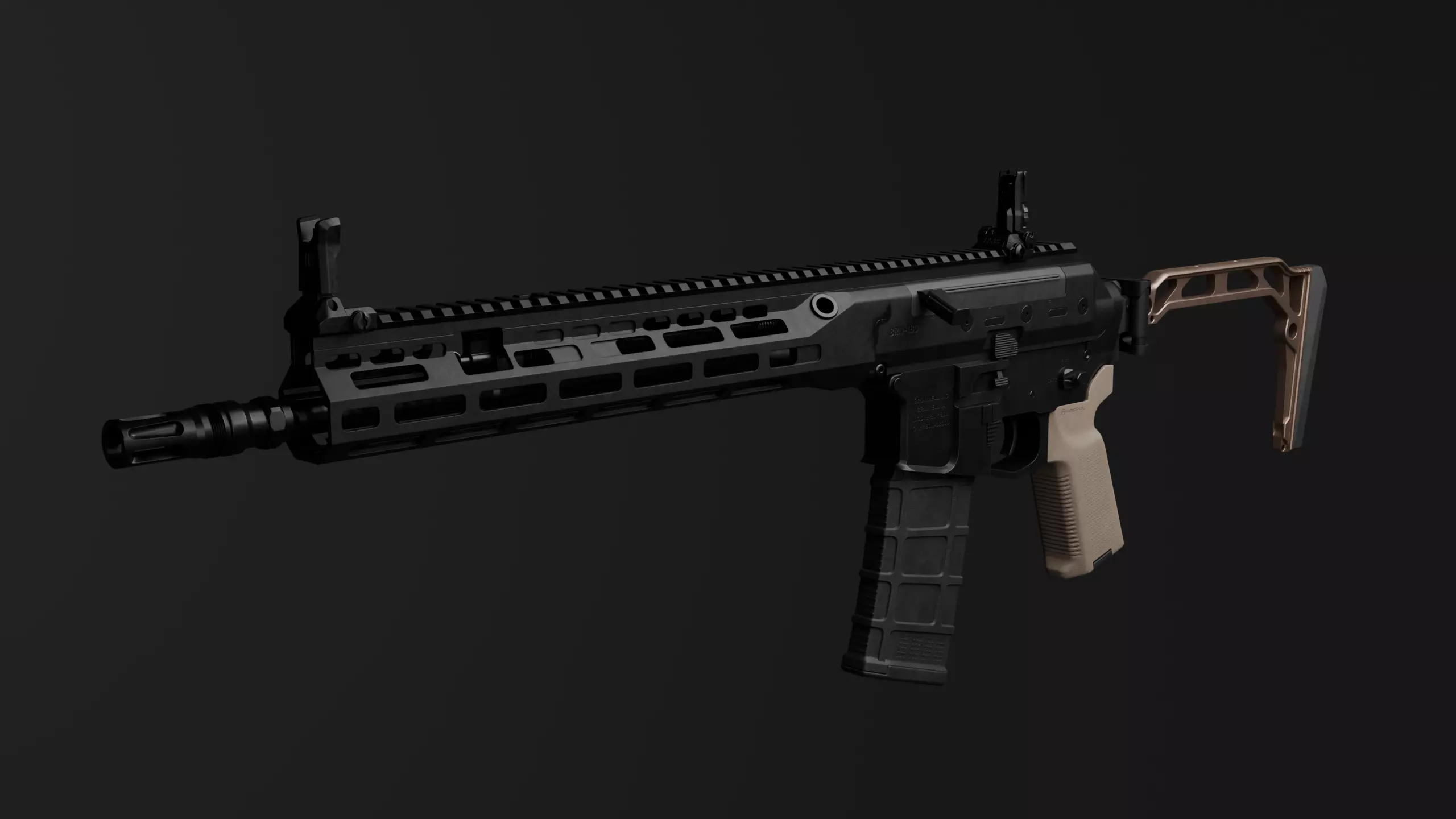 BRN-180 gen3 3D model_2