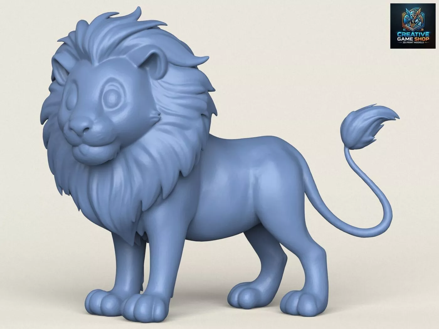 Lion Toy 3D print model