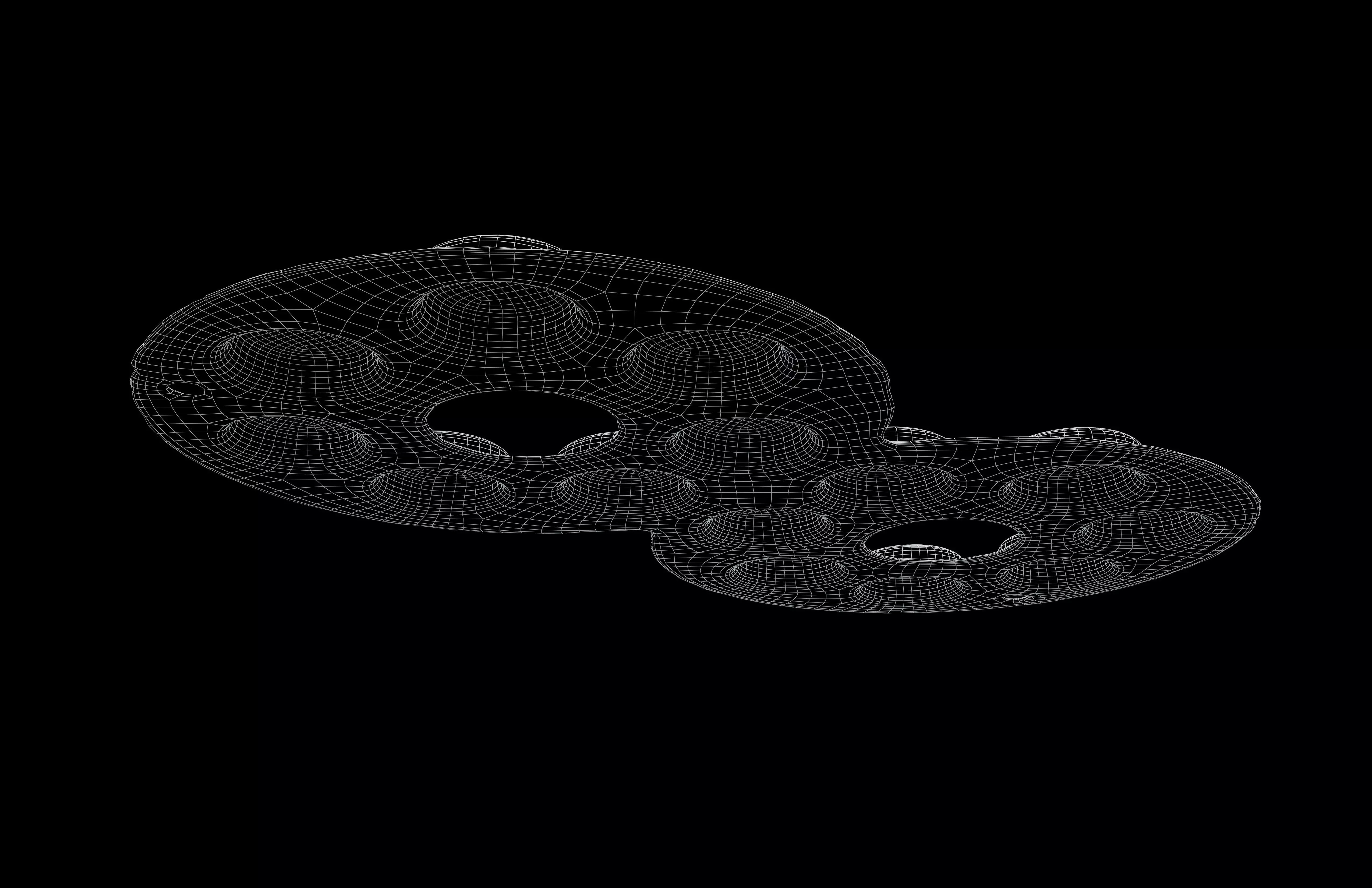 Eyeglass Chocolate v1 001 Low-poly 3D model_7