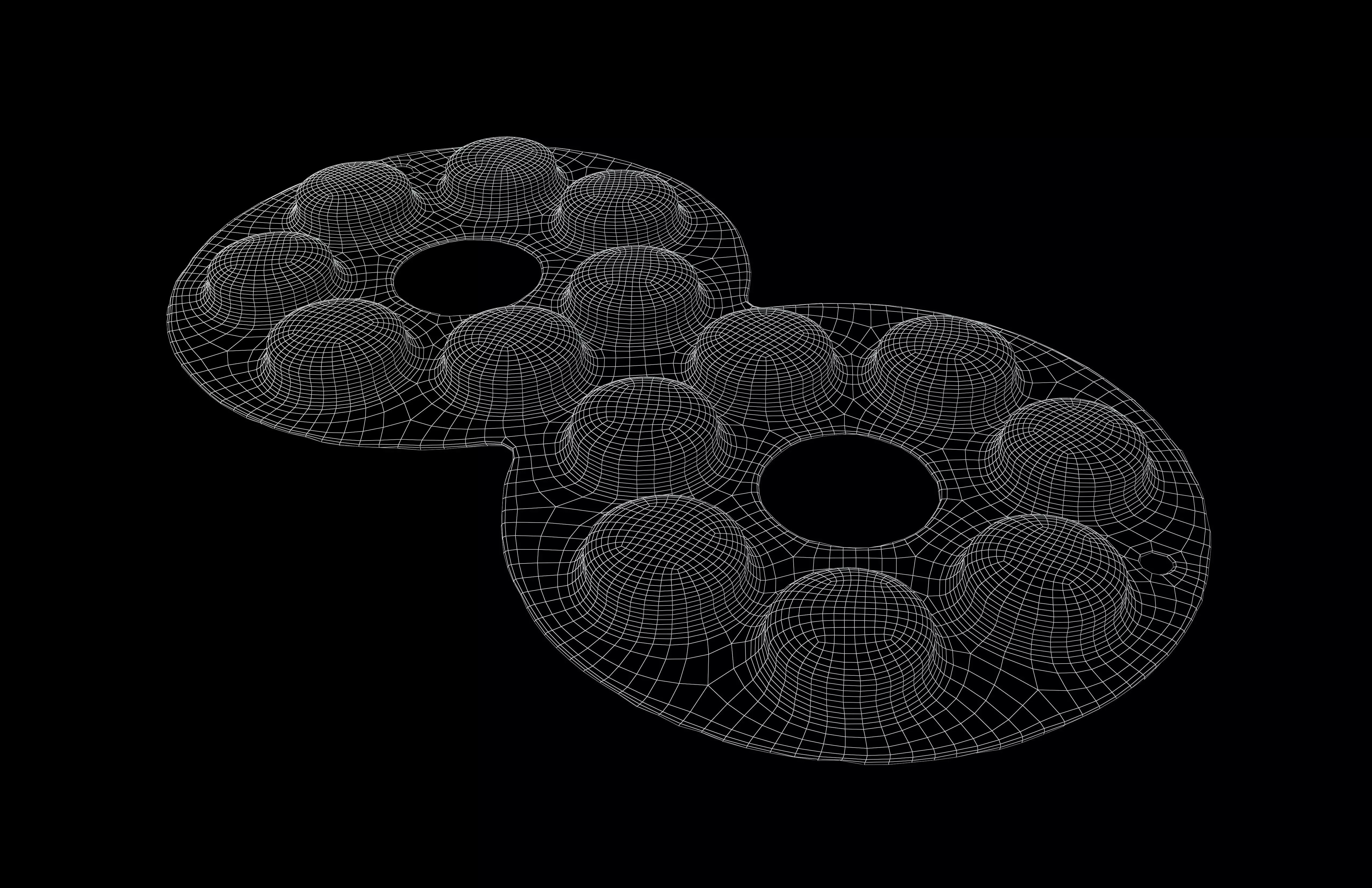 Eyeglass Chocolate v1 002 Low-poly 3D model_6