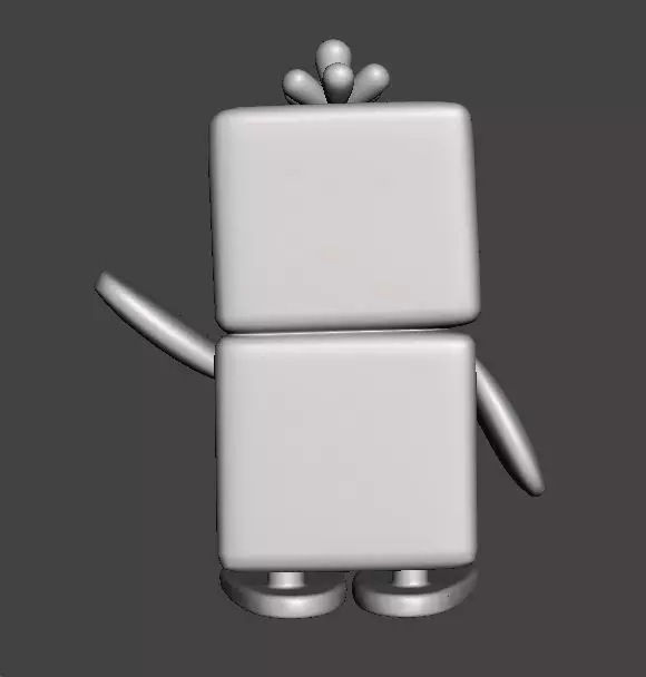 CHIRO THE CHICKEN FIGURE MODEL TOY STATUE ORNAMENT FOR KIDS 3D print model_5