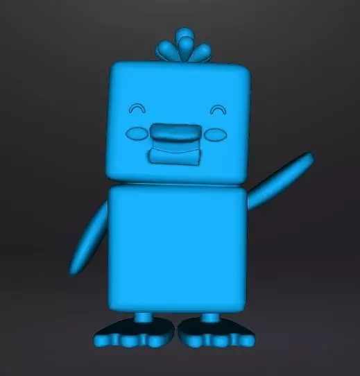 CHIRO THE CHICKEN FIGURE MODEL TOY STATUE ORNAMENT FOR KIDS 3D print model_9