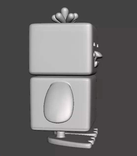 CHIRO THE CHICKEN FIGURE MODEL TOY STATUE ORNAMENT FOR KIDS 3D print model_4