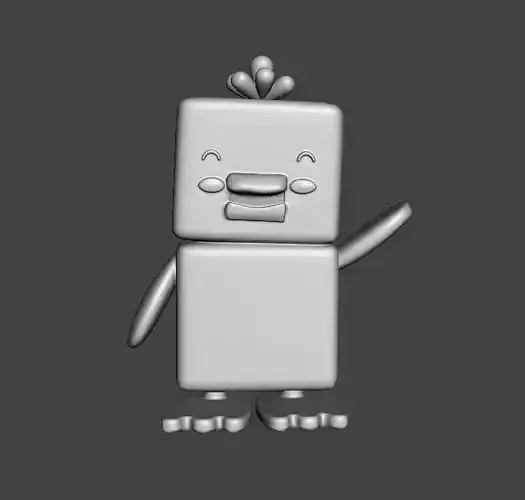 CHIRO THE CHICKEN FIGURE MODEL TOY STATUE ORNAMENT FOR KIDS