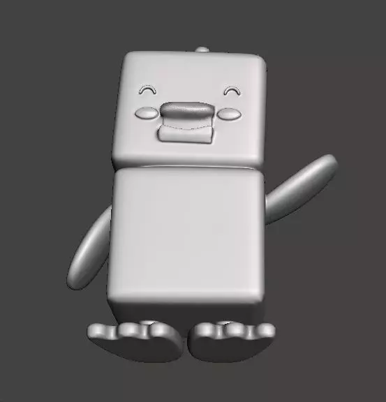 CHIRO THE CHICKEN FIGURE MODEL TOY STATUE ORNAMENT FOR KIDS 3D print model_7