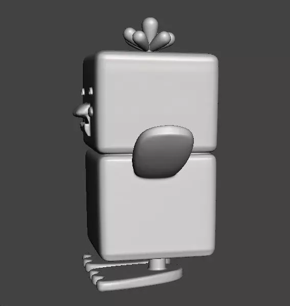 CHIRO THE CHICKEN FIGURE MODEL TOY STATUE ORNAMENT FOR KIDS 3D print model_3