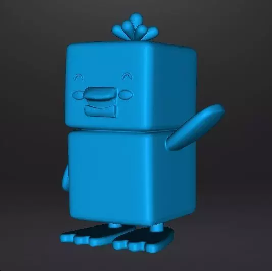 CHIRO THE CHICKEN FIGURE MODEL TOY STATUE ORNAMENT FOR KIDS 3D print model_10