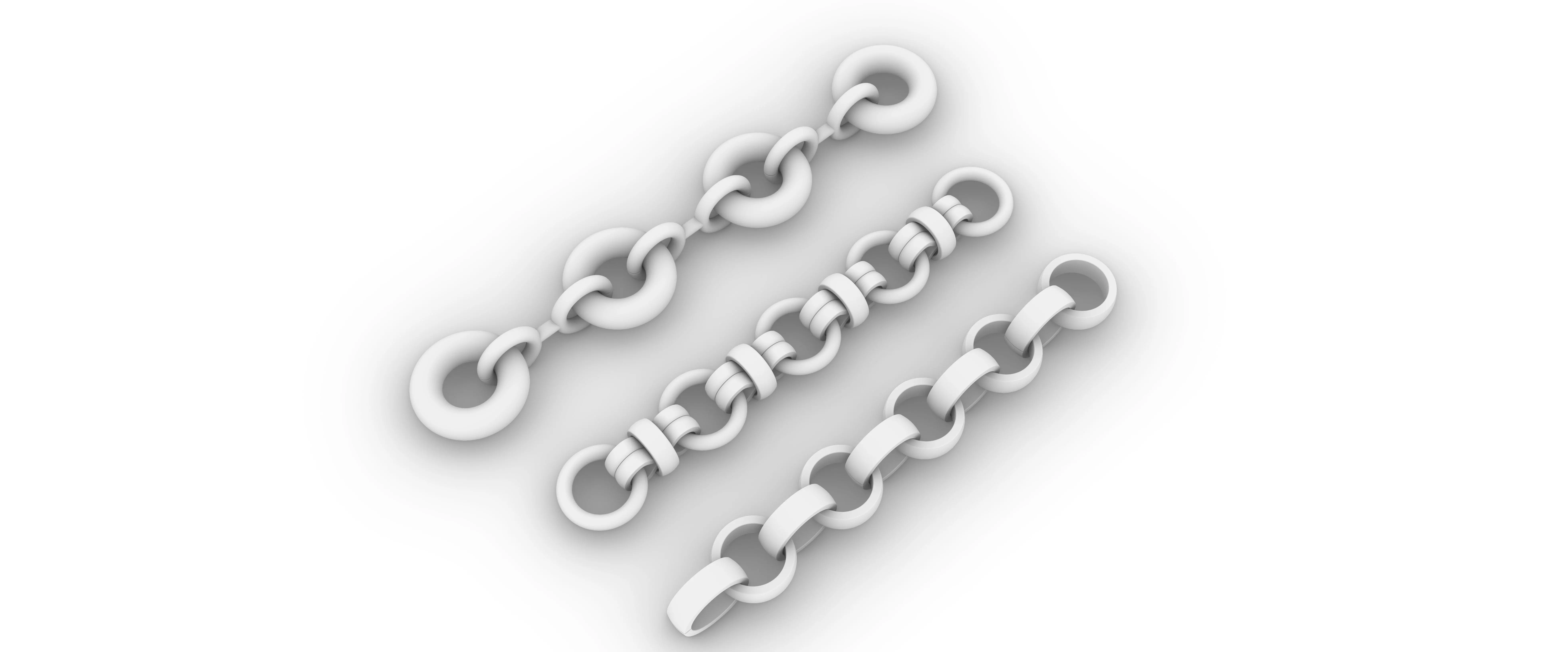 Bag Chians 3D print model_6