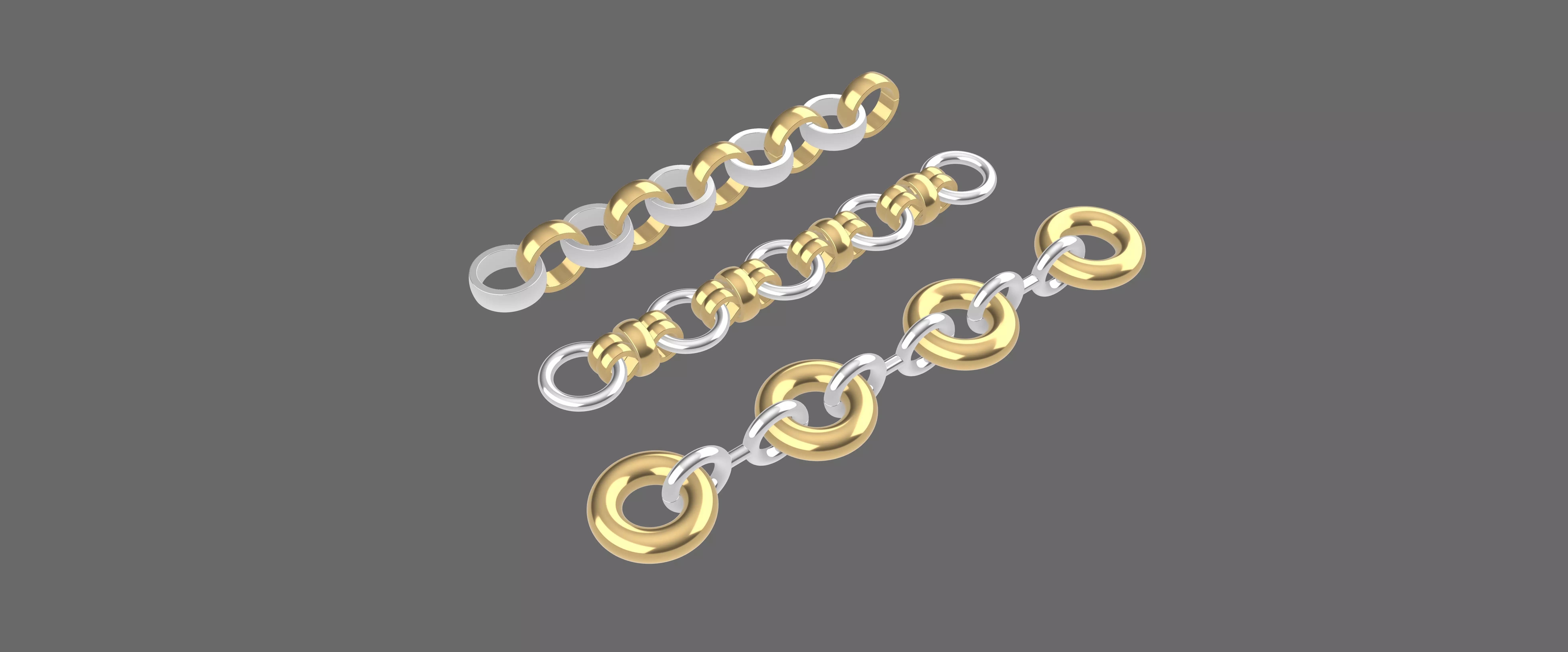 Bag Chians 3D print model_2