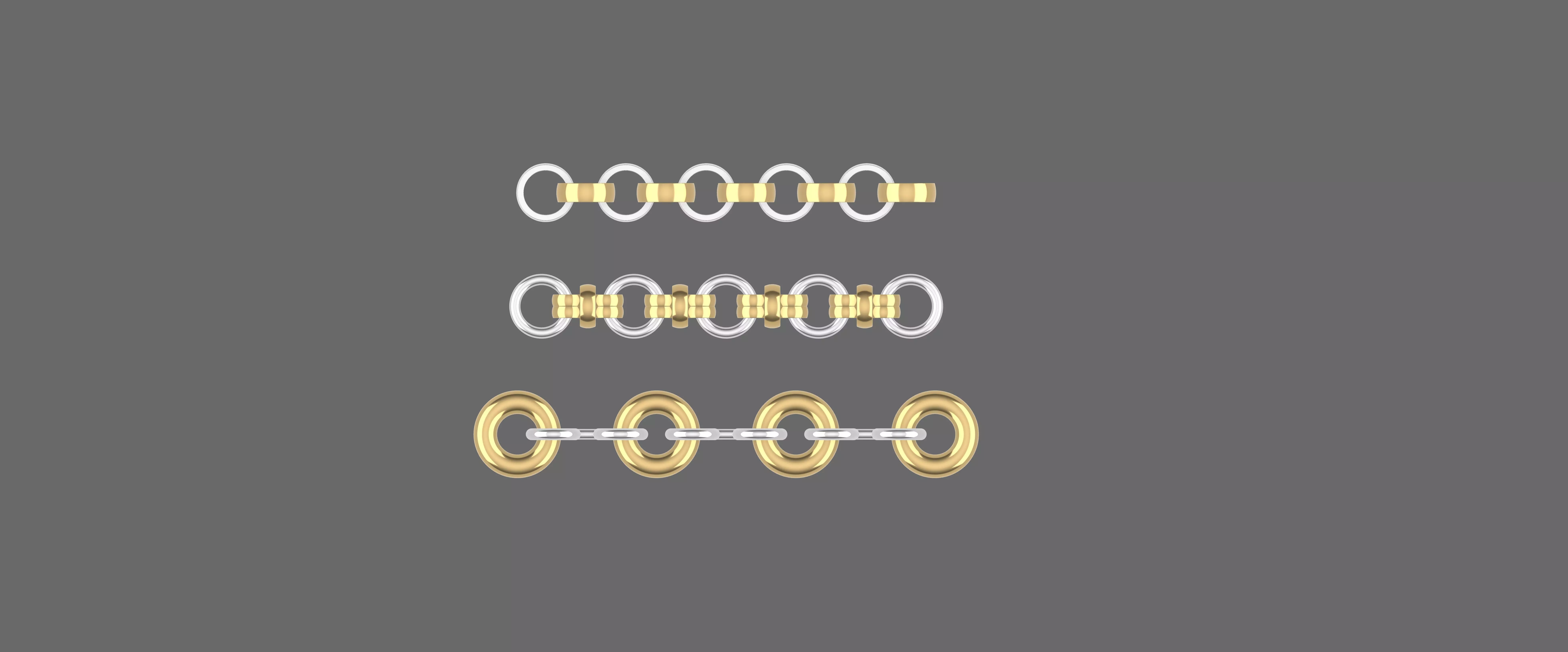 Bag Chians 3D print model_1