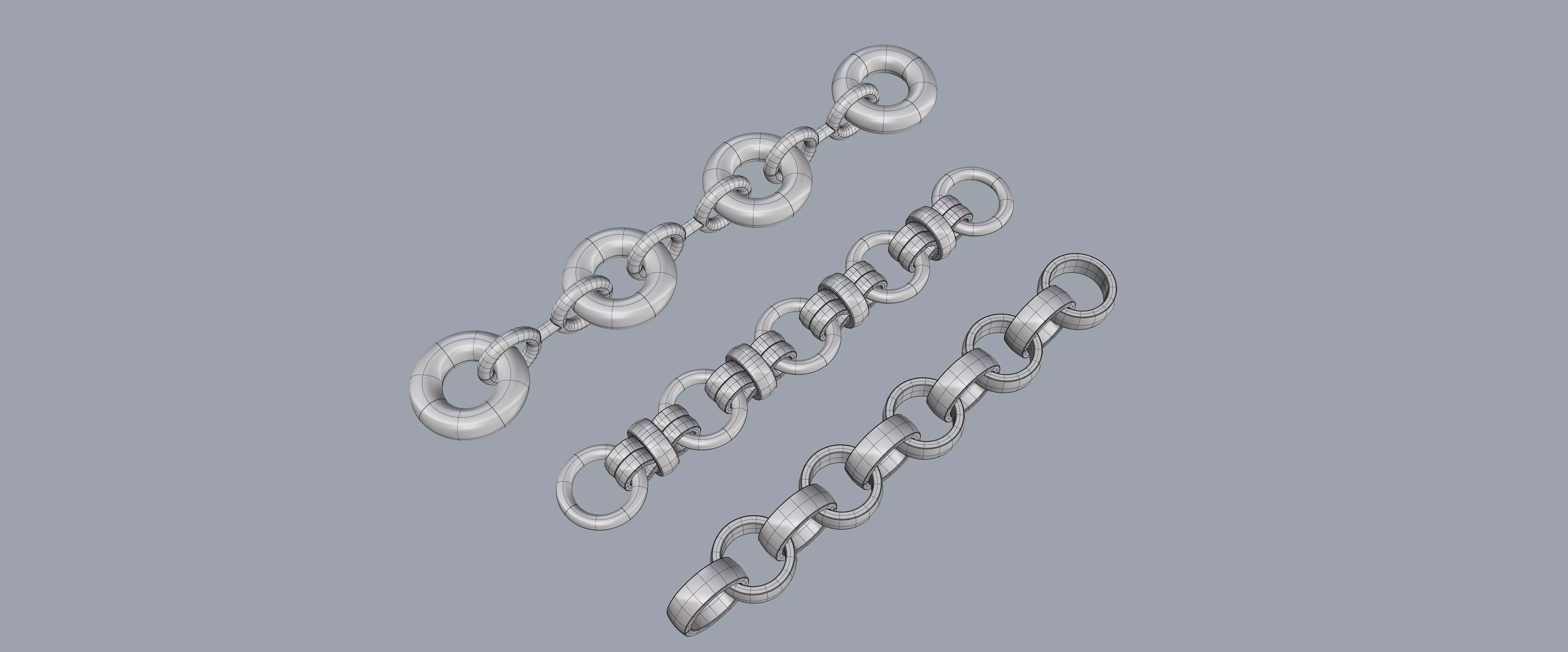 Bag Chians 3D print model_4