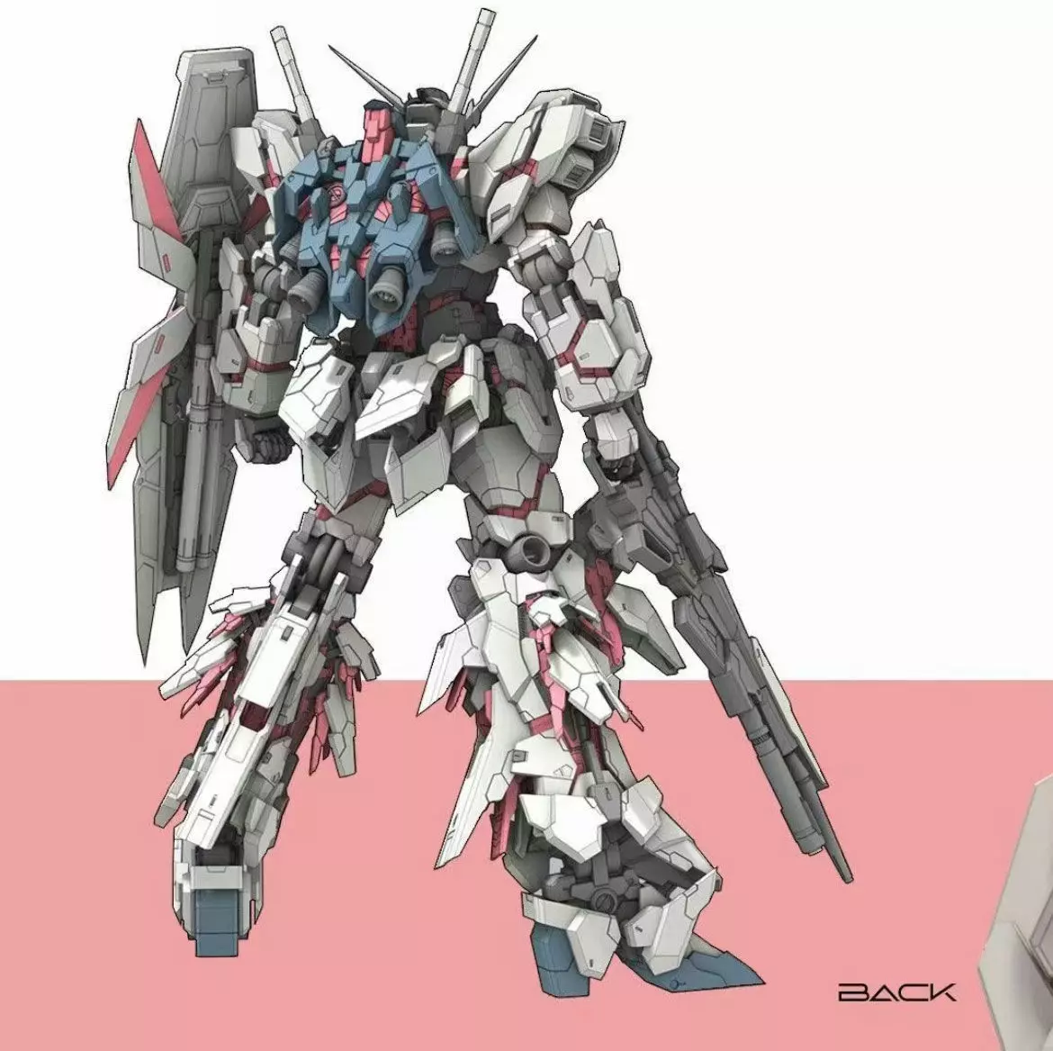 Mobile Suit Gundam Unicorn 3D Printing STL Data File Material 3D print model_1