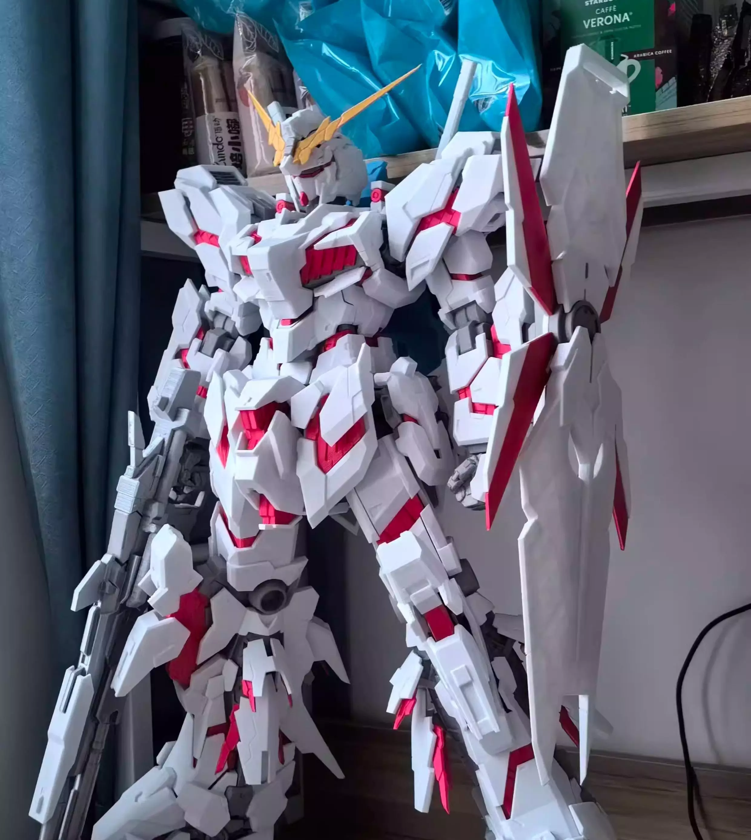 Mobile Suit Gundam Unicorn 3D Printing STL Data File Material 3D print model_6