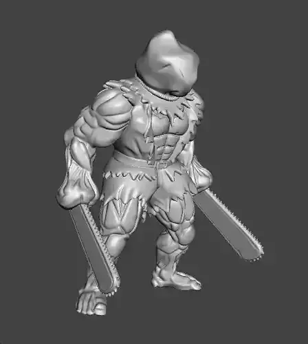 BIGGYMAN FIGURE MODEL SCULPTURE PLASTIC STATUE TOY