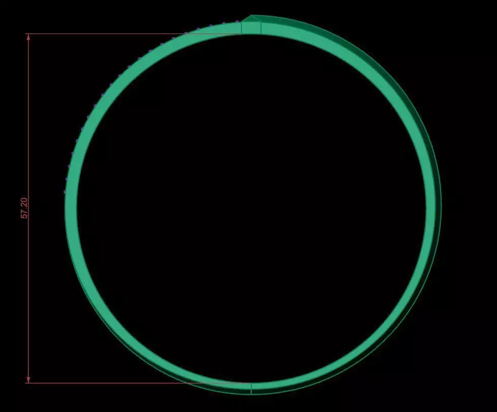 Tiffany Bangle 3D print model_3