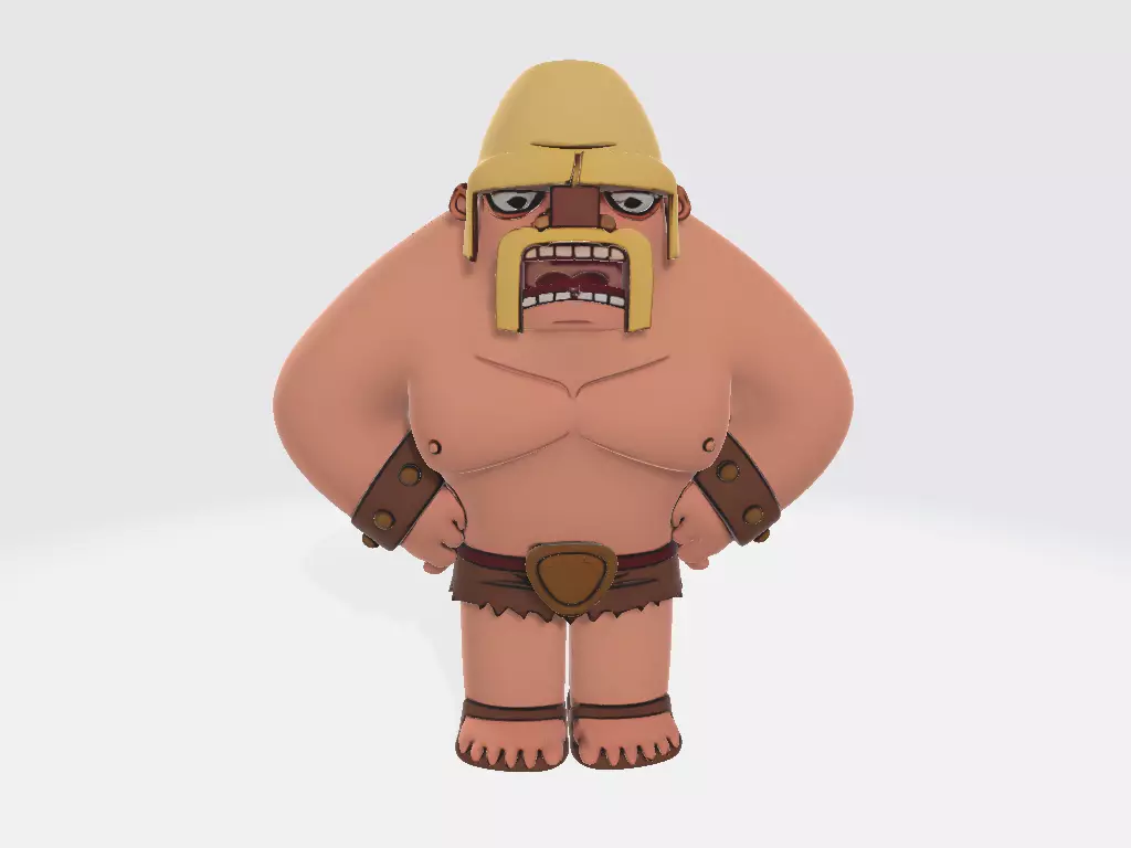 Clash A Rama Sep25 Indignant Barbarian 3D print model_1
